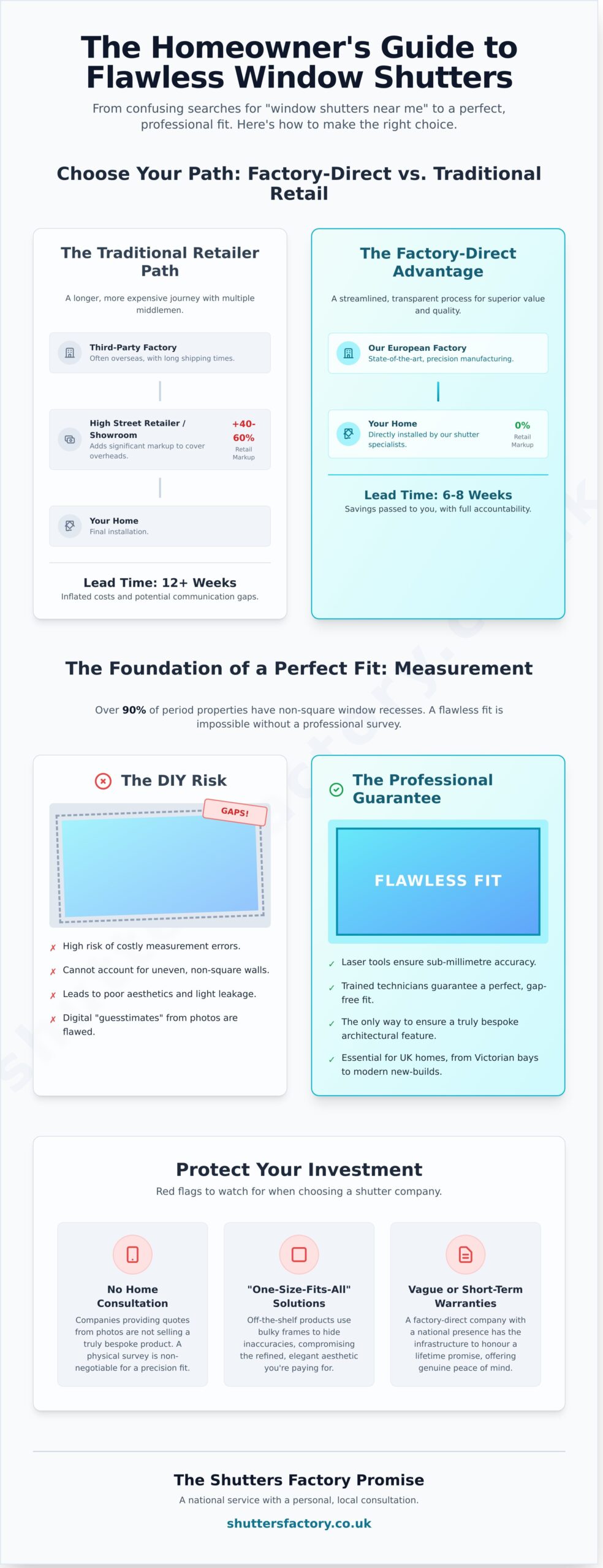 Window Shutters Near Me: The Guide to Bespoke Local Installation in 2026 - Infographic