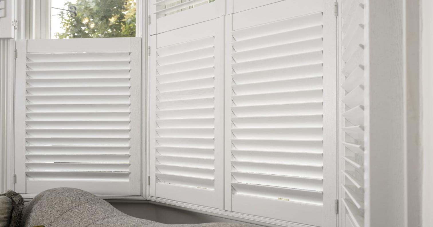 Graino Paulownia shutters close up detail